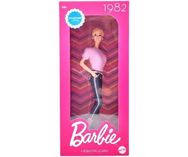 Barbie Fashion Jeans 1982 kolekcionarska lutka 15cm