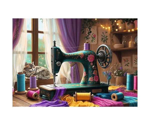 Soba za šivanje 1000-dijelni puzzle - Trefl