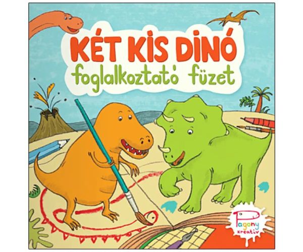 Dva mala dinosaura radna bilježnica - Pagony