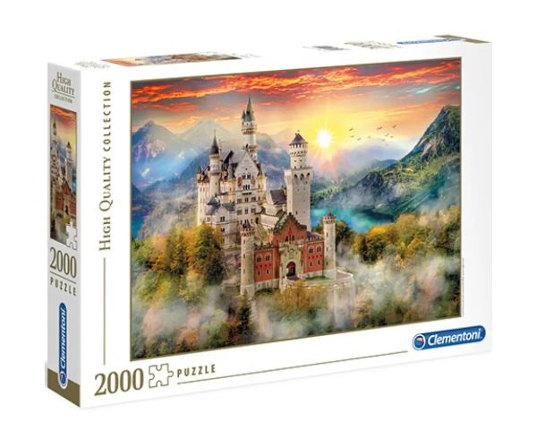 Dvorac Neuschwanstein HQC 2000 dijelni puzzle - Clementoni