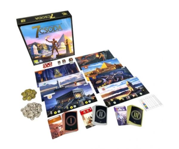 7 čuda strateška društvena igra
