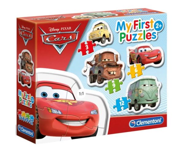 Auti (Cars) Supercolor 4u1 puzzle - Clementoni