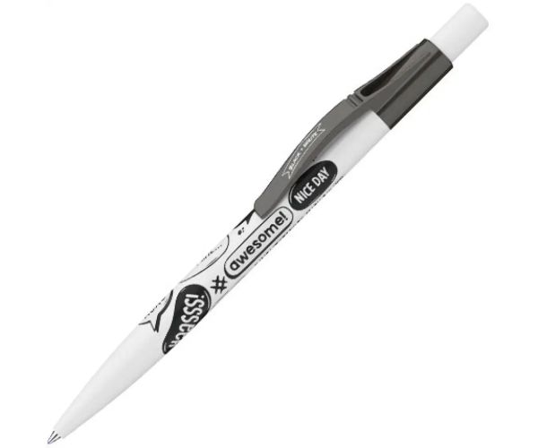 ICO: Kemijska olovka Black and Write bijela 0,8mm