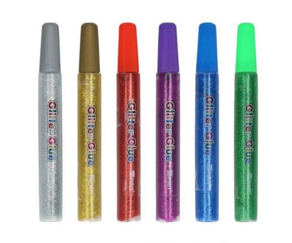 Spirit: Tekuće ljepilo sa šljokicama 15g - razne boje 1kom