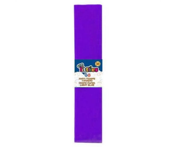 Krep papir ljubičaste boje 50 x 200cm
