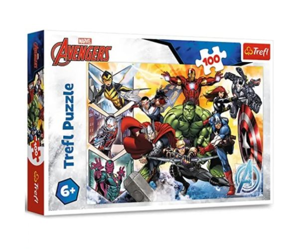 Osvetnici: Snaga tima 100-dijelni puzzle - Trefl