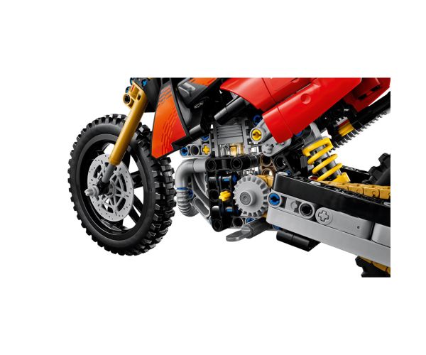 LEGO® Technic: Ducati Desmo450 MX Factory motocikl (42238)