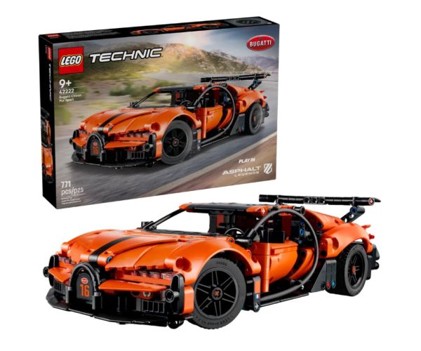 LEGO® Technic: Bugatti Chiron Pur Sport hiperautomobil (42222)