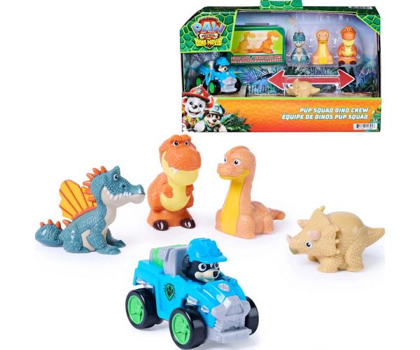 Paw Patrol Dino Film - Rexi dinosaurus ekipa igračka set - Spin Master