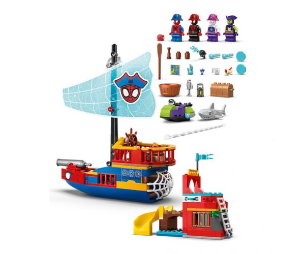 LEGO® Marvel: Pirátski brod paukova momčadi (11208)