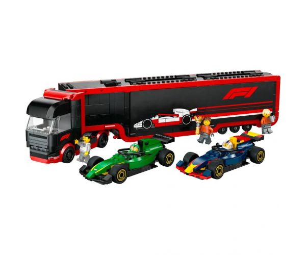 LEGO® City: F1® kamion s RB20 i AMR24 F1® automobilima (60445)