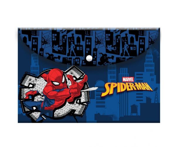 Mora: mapa s uzorkom Spider-Mana s drukerom, veličine A4.