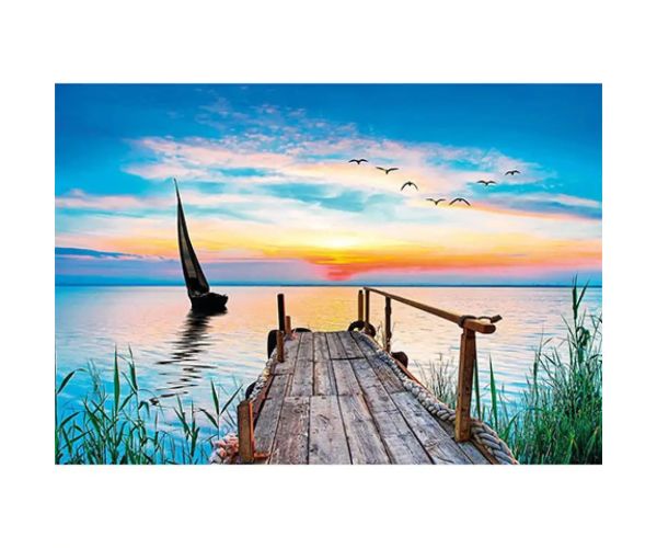 Peace Puzzle: Mirni povjetarac 500-dijelni puzzle - Clementoni