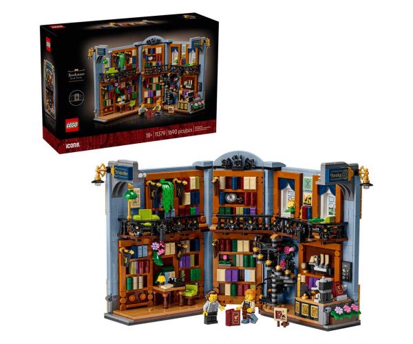 LEGO® Icons: Knjižni kutak: Knjižara (11379)