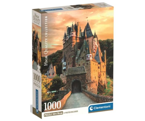 HQC Eltzi dvorac puzzle 1000 kom - Clementoni