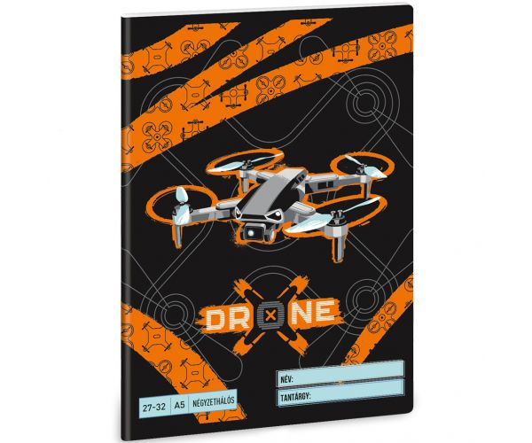 Ars Una: Drone X bilježnica u kvadratićima A5 27-32