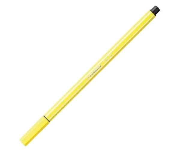 Stabilo: Pen 68 fluo žuti flomaster 1mm