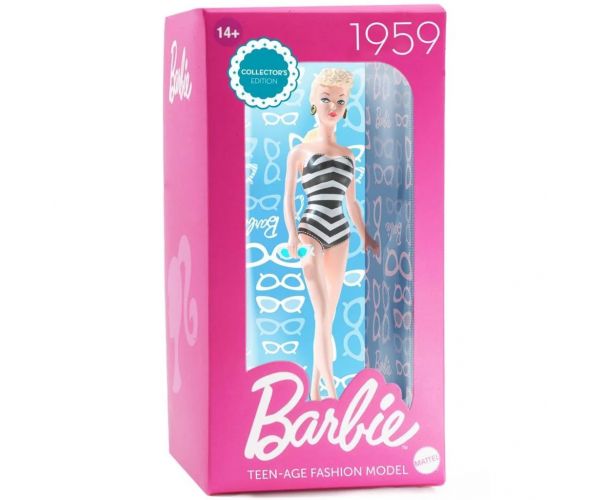 Barbie Teen-Age modna manekenka 1959 kolekcionarska lutka 15cm
