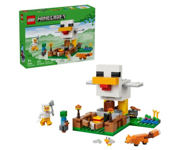 LEGO® Minecraft: Farma za piletinu (21585)