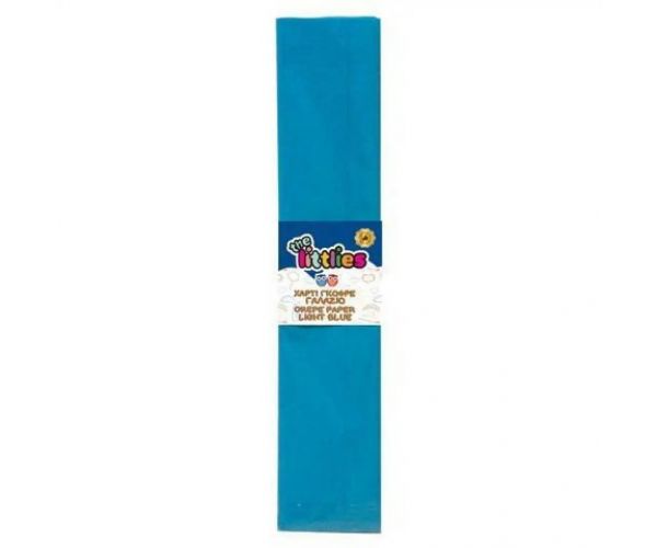 Krep papir u plavoj boji 50x200cm