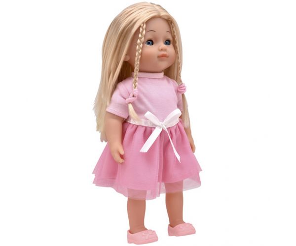 Dolls World: Hrvatski govoreća Charlotte lutka, u ružičastoj haljini