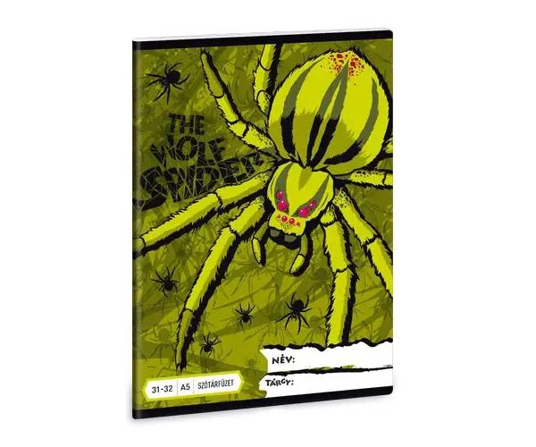 The Wolf Spider bilježnica rječnik A/5