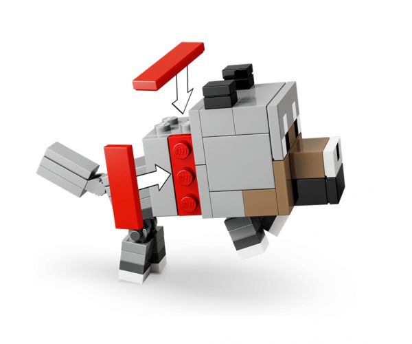 LEGO® Minecraft: Napad na pustinju, pilići (21592)