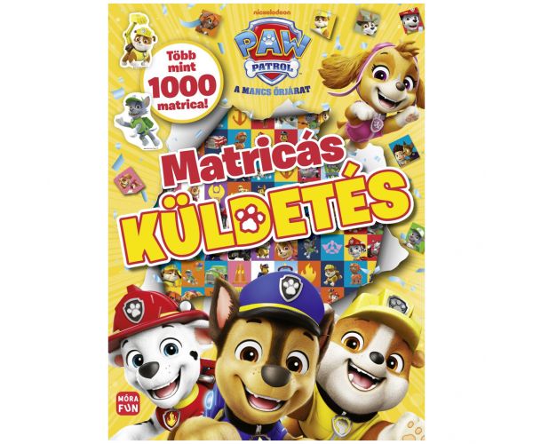 Móra: Paw Patrol - Misija s naljepnicama