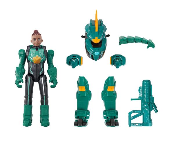Quantum Heroes: Dinoster Oz akcijska figura sa zelenim oklopom 20 cm