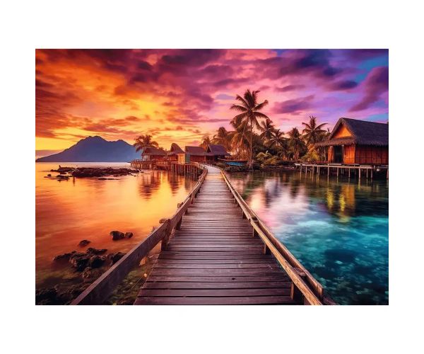 Rajski otok 1000-dijelni puzzle – Trefl