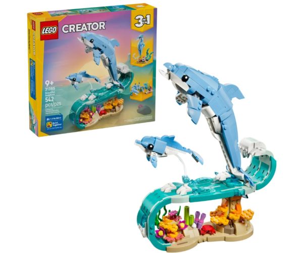 LEGO® Creator: Morski životinje: Čudesni dupini (31385)