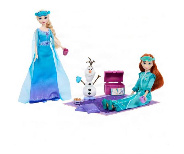 Zaleđeno kraljevstvo: Kraljevska pidžama zabava igračka set - Mattel