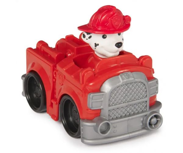 Paw Patrol: Rescue Racers Marshall s vatrogasnim vozilom - Spin Master