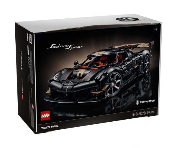 LEGO® Technic: Koenigsegg Sadairs Spear superautomobil (42232)