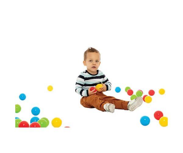 Šarena lopta u mreži 60kom - D-Toys