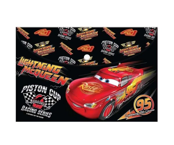 Luna: Disney Cars mapa A4 s kopčanjem