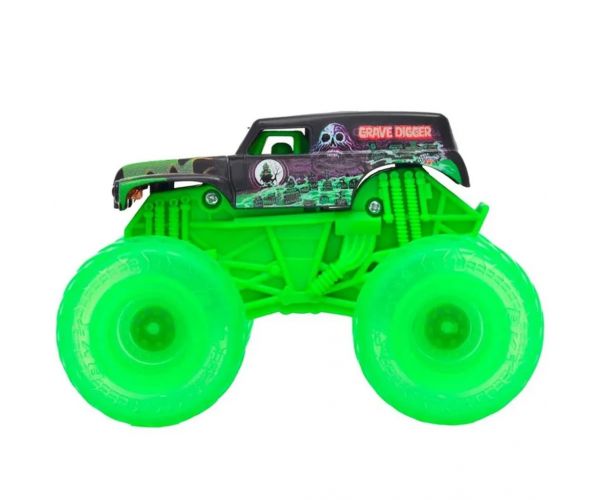 Monster Jam: Svijetleći Grave Digger monster truck – 1/43 - Spin Master