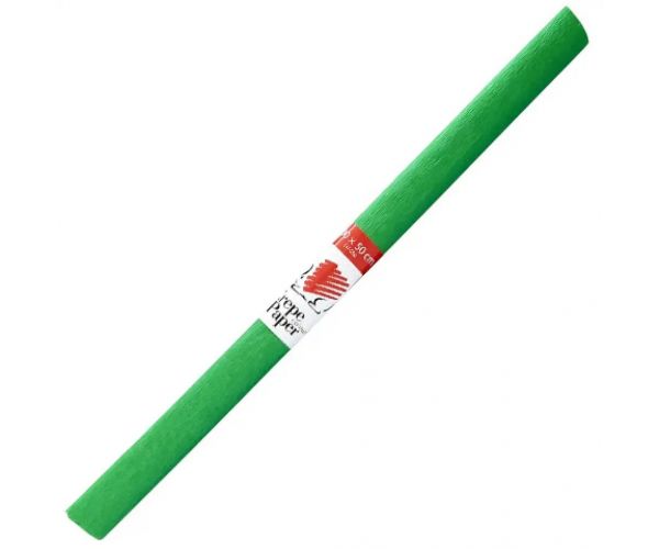 ICO: Süni krep papir zelene boje 200x50cm