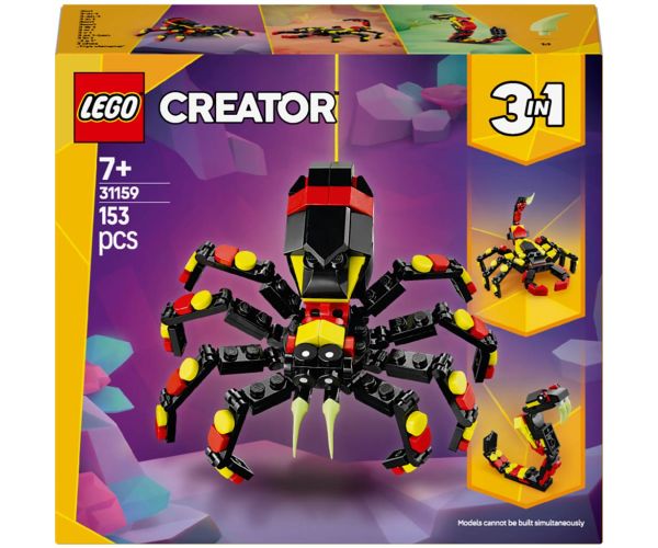 LEGO® Creator: Divlje životinje: Pauk pun iznenađenja (31159)