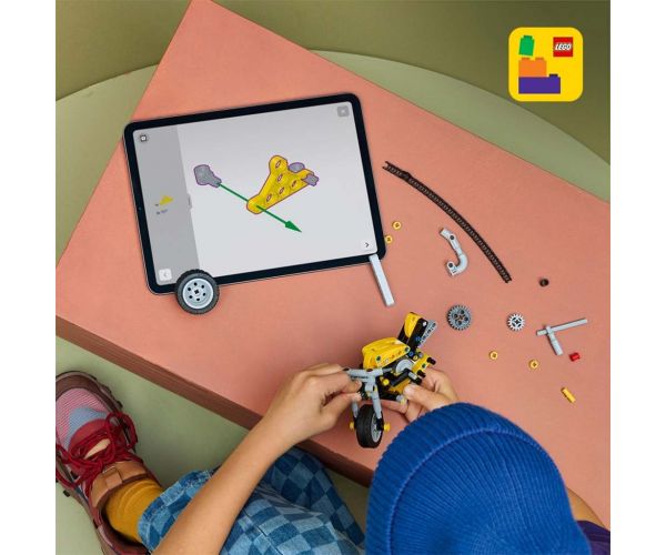 LEGO® Technic: Žuta motocikla (42225)