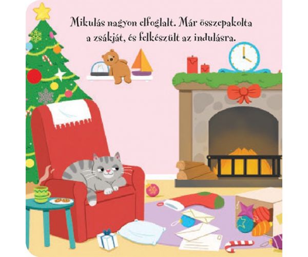 Prstna lutka Djeda Mraza slikovnica