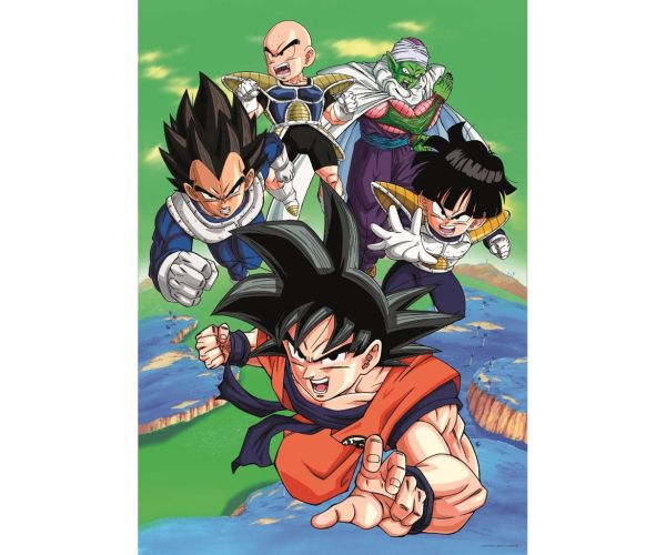 Dragon Ball Z Borci na misiji 1000 komada compact puzzle – Clementoni