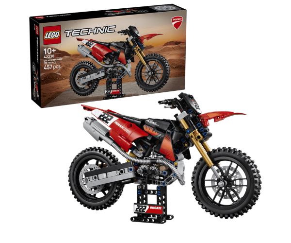 LEGO® Technic: Ducati Desmo450 MX Factory motocikl (42238)