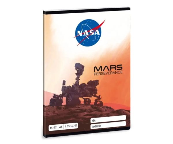 Ars Una: NASA bilježnica sa linijama za 1. razred A5 14-32