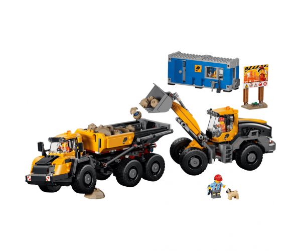 LEGO® City: Kamion s dizalicom i kiperskom platformom (60494)