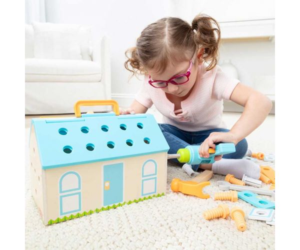 Melissa&Doug: Izgradi kuću 56-dijelni set igračaka - Spin Master