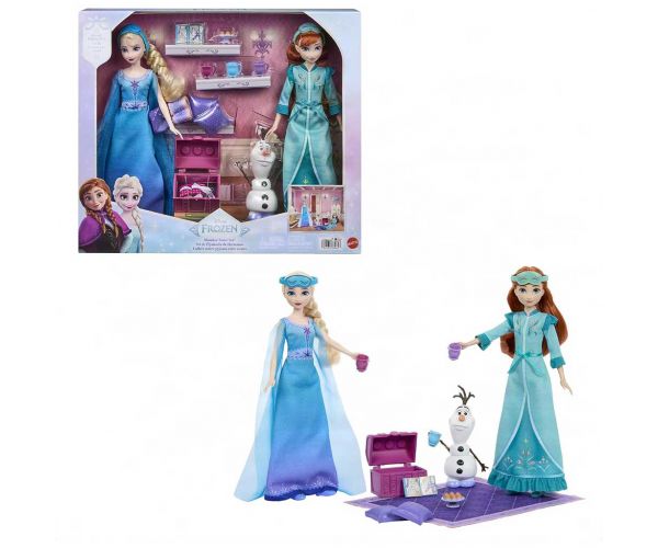Zaleđeno kraljevstvo: Kraljevska pidžama zabava igračka set - Mattel