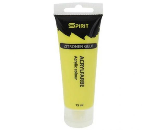 Spirit: Žuta akrilna boja 75ml
