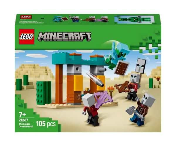 LEGO® Minecraft: Čuvari iluzija u pustinji (21267)