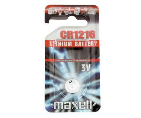 Maxell: Litij-ionske CR1216 baterije od 3V